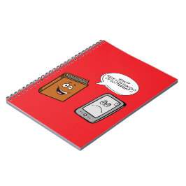 Caderno Espiral Book vs eBook
