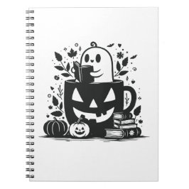 Caderno Espiral Bookish Halloween