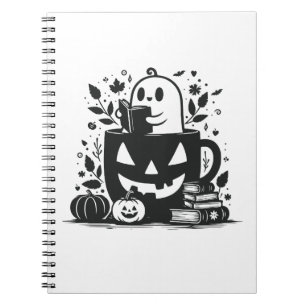 Caderno Espiral Bookish Halloween