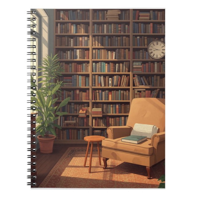 Caderno Espiral BookShelf  (Frente)