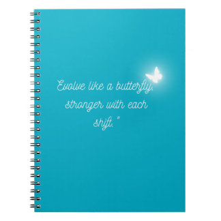 Caderno Espiral Borboleta