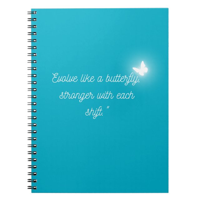 Caderno Espiral Borboleta (Frente)