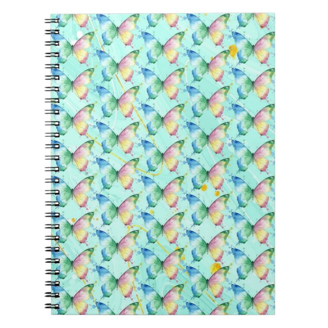 Caderno Espiral Borboleta (Frente)