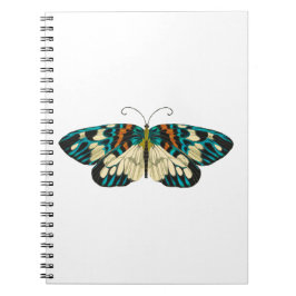 Caderno Espiral Borboleta Art nouveau