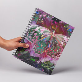 Caderno Espiral Borboleta ascensão Dawn