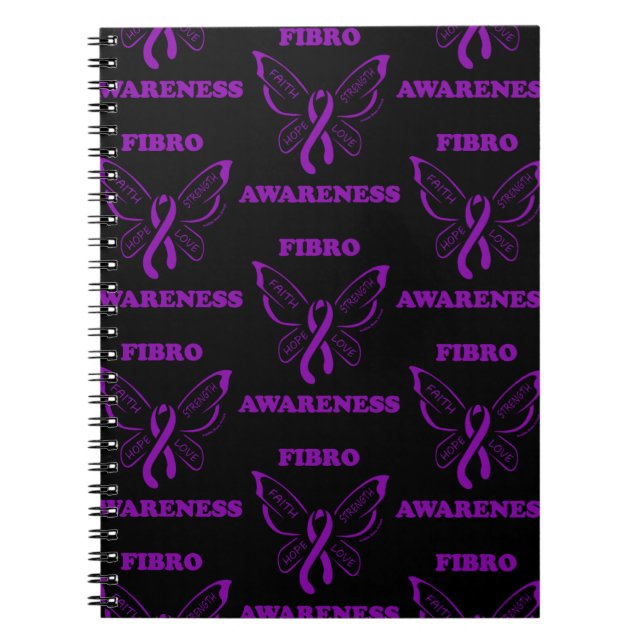 Caderno Espiral Borboleta/Consciência...Notebook Fibro (Frente)