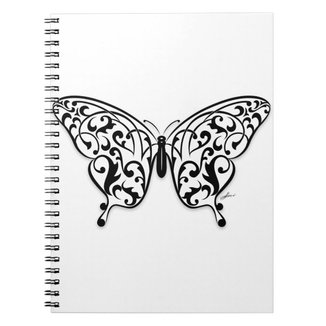 Caderno Espiral Borboleta_Design (Frente)