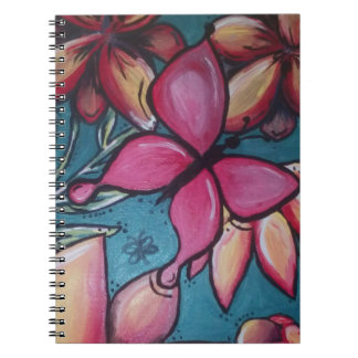 Caderno Espiral Borboleta e girassol