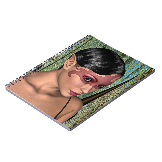 Caderno Espiral Borboleta Fada (Left Side)
