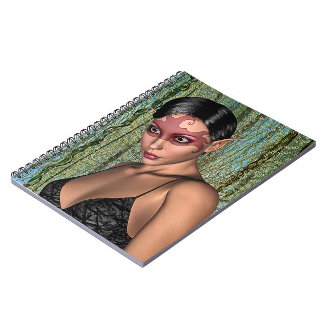 Caderno Espiral Borboleta Fada (Left Side)