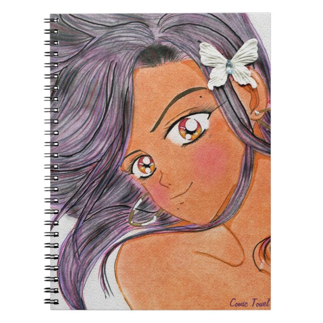 Caderno Espiral Borboleta Klip (Frente)