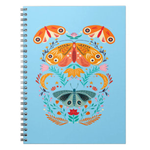 Caderno Espiral Borboleta Mágica de Asas Encantadas