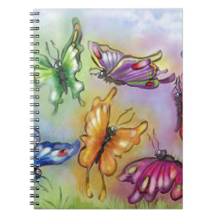 Caderno Espiral Borboletas