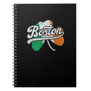 Caderno Espiral Boston Irish T-Shirt
