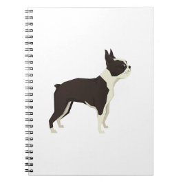 Caderno Espiral Boston Terrier