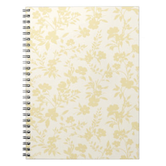 Caderno Espiral Botanical Garden Buttercream - Neutral