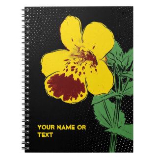 Caderno Espiral Botanical Mischief: The Magic Monkey Flower PopArt