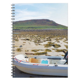 Caderno Espiral Bote na Praia