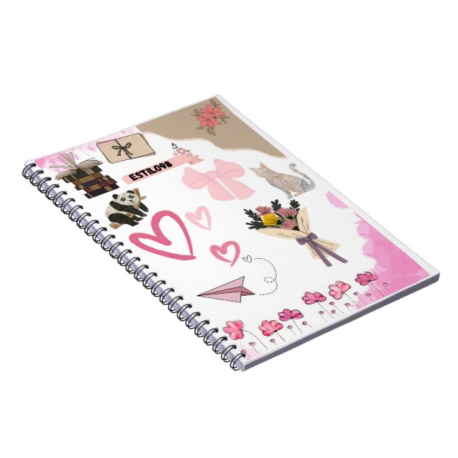 Caderno Espiral Bote para agua o fresco  (Lado Direito)