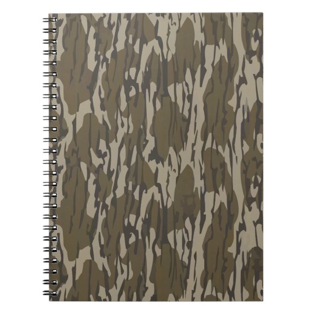 Caderno Espiral Bottomland Camo for Men Hunting Roupa Gear (Frente)