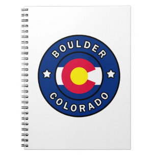 Caderno Espiral Boulder Colorado