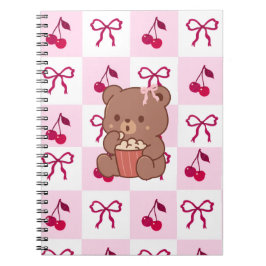 Caderno Espiral Bows & Bears Notebook