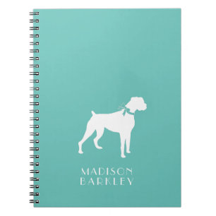 Caderno Espiral Boxer Dog Puppy