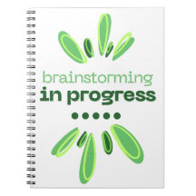 Brainstorming in Progress Notebook Writers/Autores