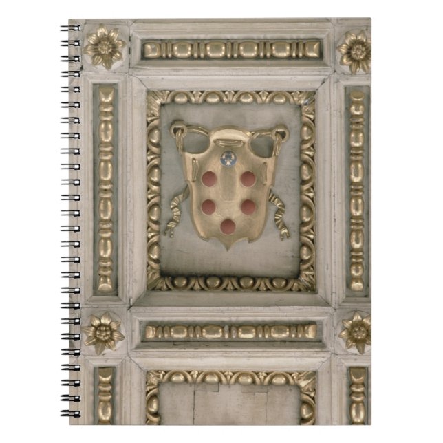 Caderno Espiral Brasão de Medici, do intradorso da igreja (Frente)