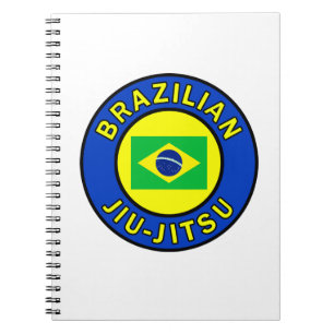 Caderno Espiral Brasileiro Jiu Jitsu