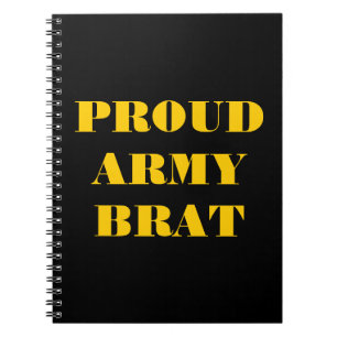 Caderno Espiral Brat do Exército Ortod do Notebook