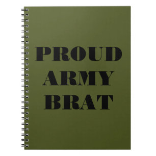 Caderno Espiral Brat do Exército Ortod do Notebook