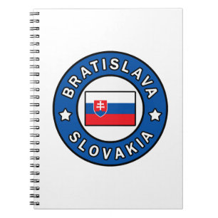 Caderno Espiral Bratislava Eslováquia