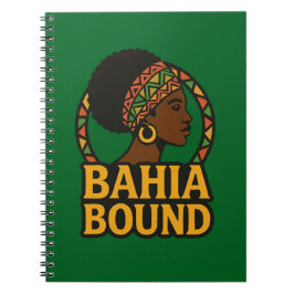 Caderno Espiral Brazil Bound Spiral Lined Notebook