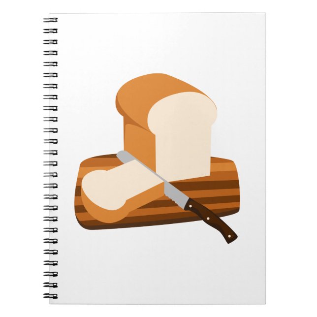 Caderno Espiral Bread Loaf (Frente)