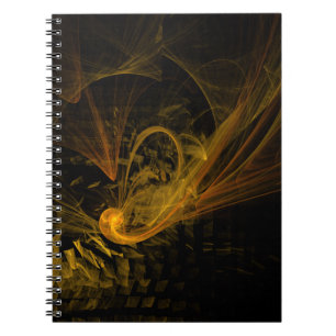 Caderno Espiral Breaking Point Abstract Art Notebook