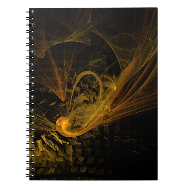 Caderno Espiral Breaking Point Abstract Art Notebook (Frente)