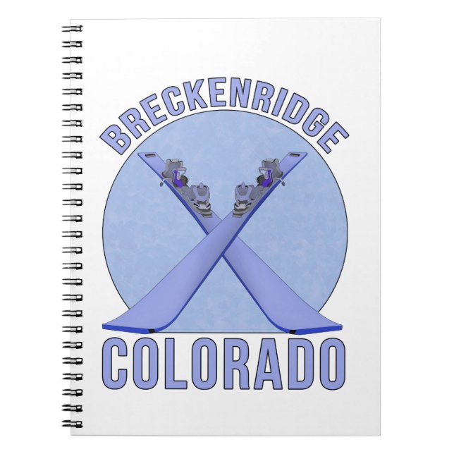 Caderno Espiral Breckenridge, Colorado (Frente)