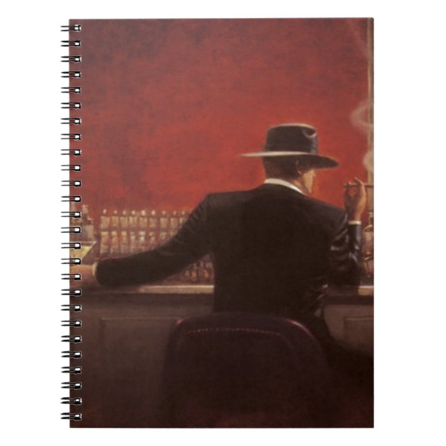 Caderno Espiral Brent lincha o bar do charuto (Frente)