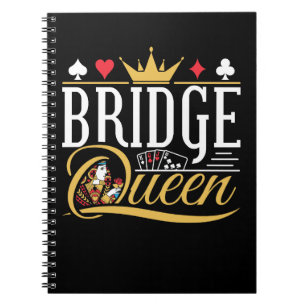 Caderno Espiral Bridge Queen Card Women