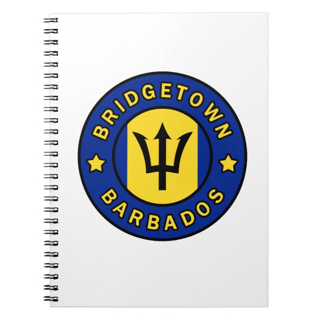 Caderno Espiral Bridgetown Barbados (Frente)