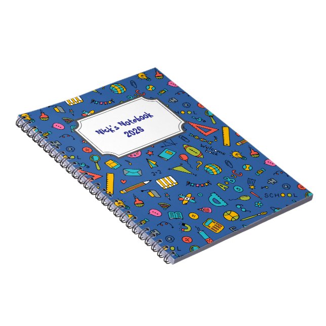 Caderno Espiral Bright Minds School Notebook (Lado Direito)