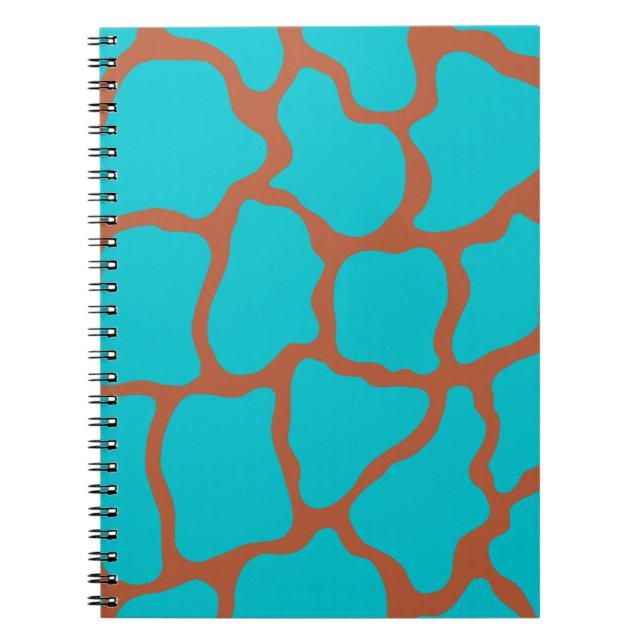 Caderno Espiral Bright Turquoise Notebook (Frente)