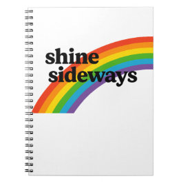 Caderno Espiral Brilhe de lado