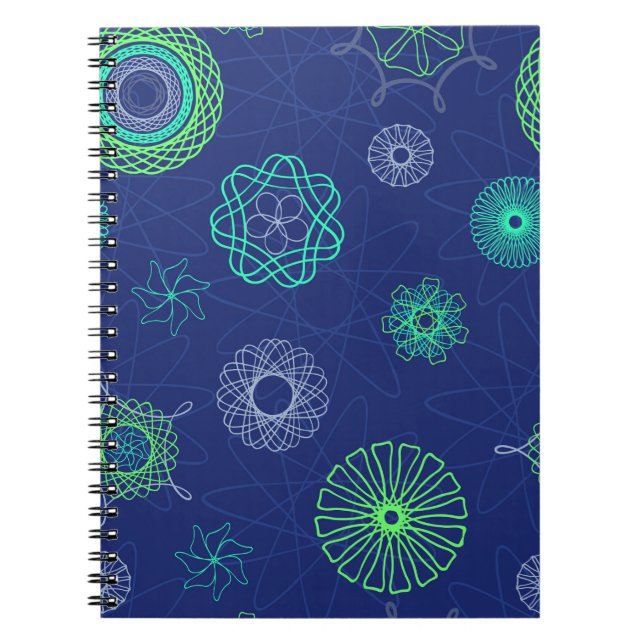 Caderno Espiral Brilho de Urânio (Frente)