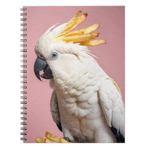 Caderno Espiral Brincadeira Engraçada Com Fritas Francesas