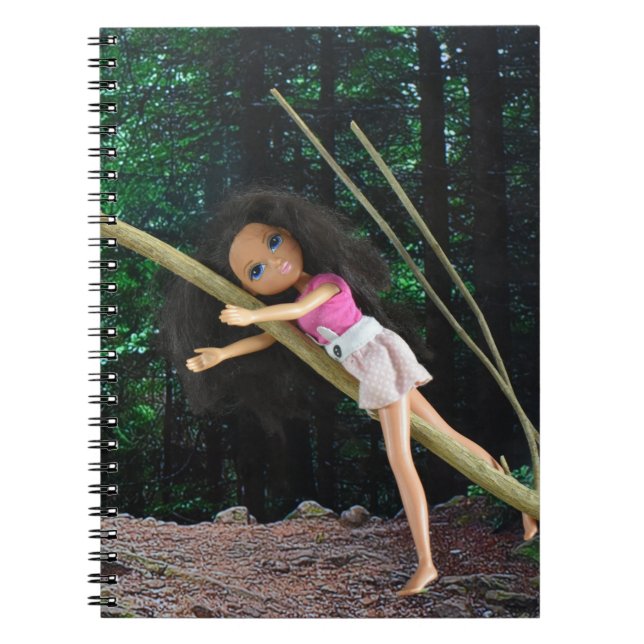 Caderno Espiral Brincando na floresta (Frente)