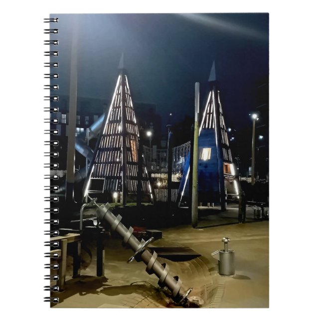 Caderno Espiral Brincar à noite (Frente)