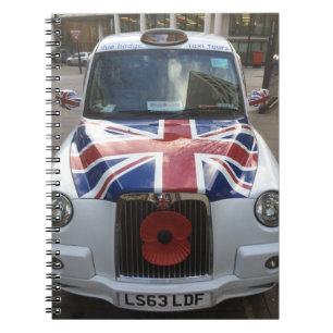 Caderno Espiral British Cab