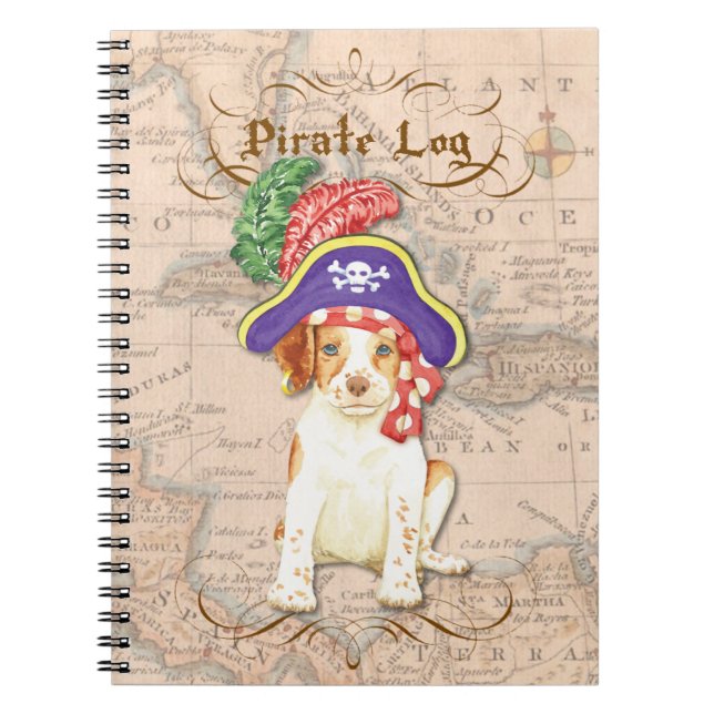 Caderno Espiral Brittany Pirate (Frente)